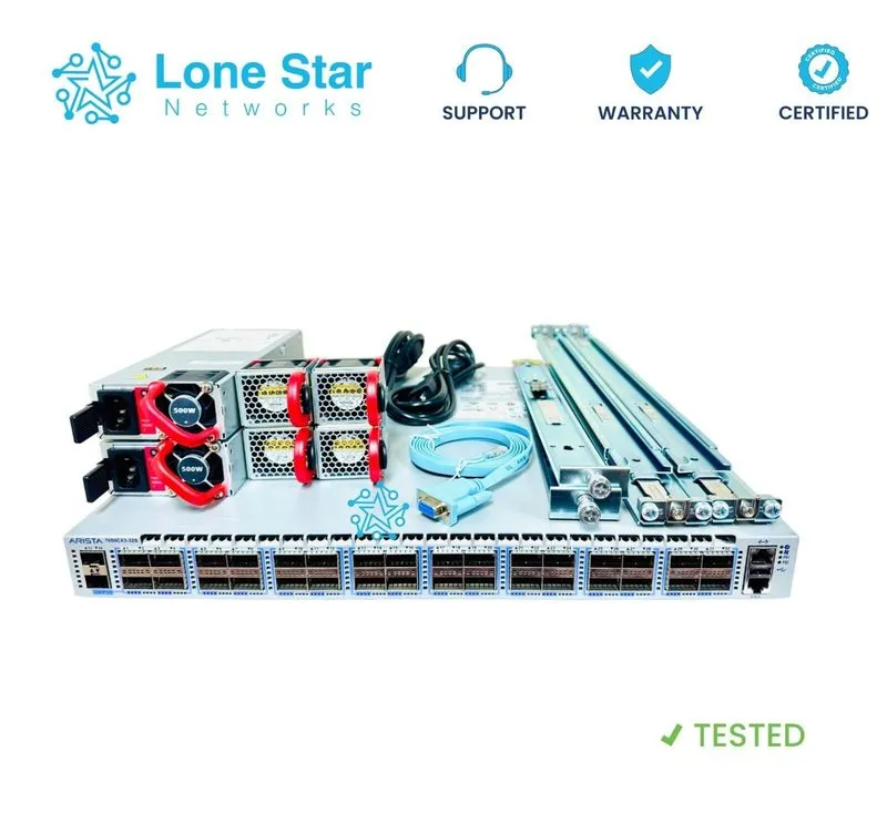 Коммутатор Arista DCS-7050CX3-32S-F, 32x100GbE QSFP+2xSFP+ Data Center Switch — фото лота 2