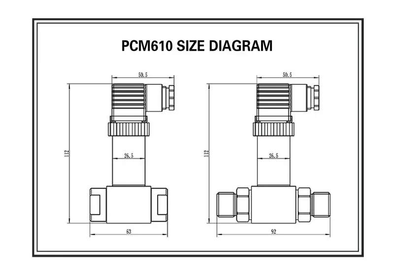 Датчик давления Differential Pressure Transmitter HTP-610 4-20mA Stainless Steel