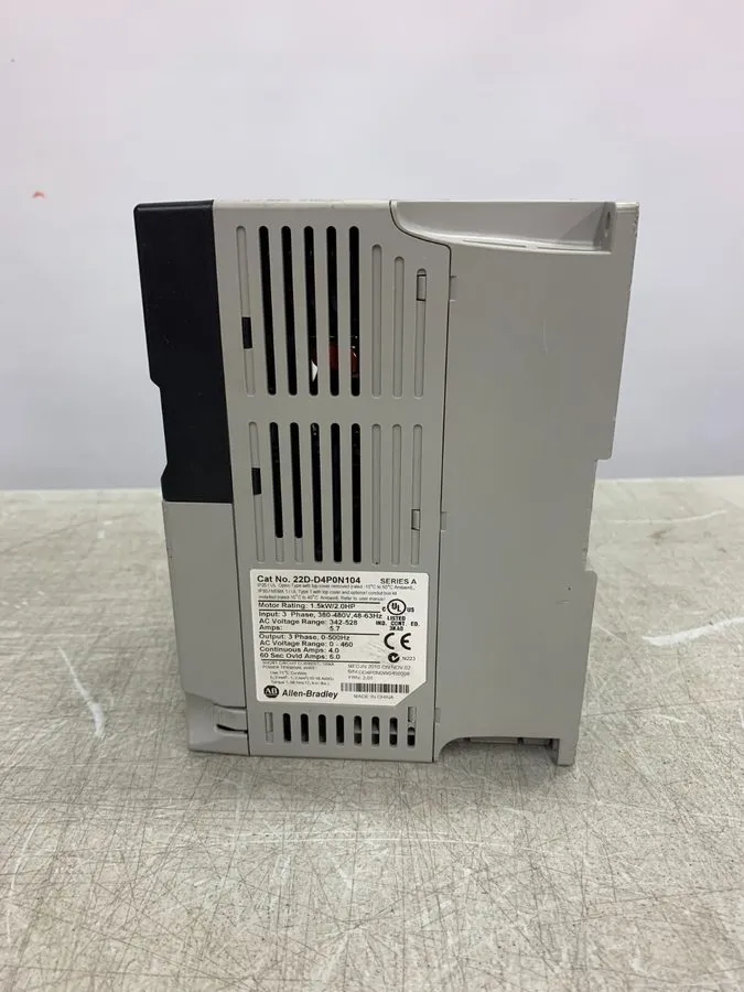 Частотный преобразователь 2014 22D-D4P0N104 Allen-Bradley PowerFlex 40P Drive 2 