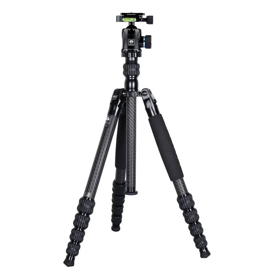Оборудование видеонаблюдения Sirui Traveler T-1205 + K-10 II Head Carbon Tripod  — фото лота 2
