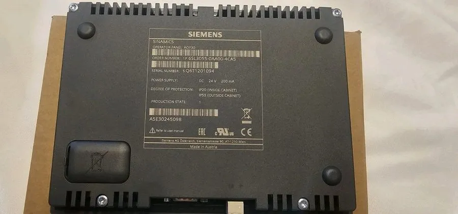 Частотный преобразователь Siemens Sinamics Operator Panel AOP30 6SL3055-0AA00-4C — фото лота 2