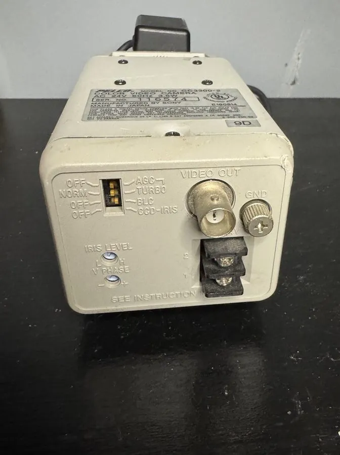 Камера Pelco CC3300-2 Color Video Camera CCTV Security Surveillance *PARTS ONLY — фото лота 3