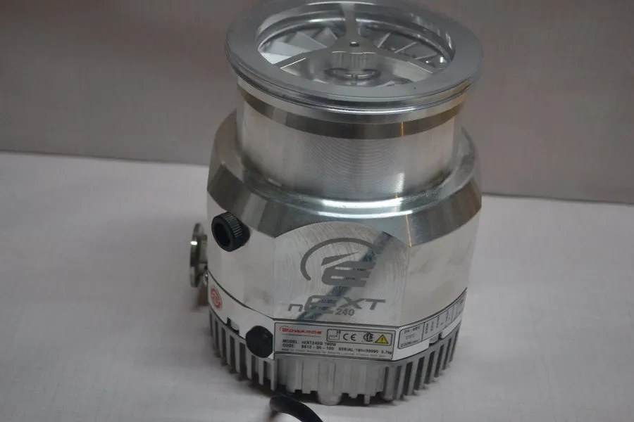 Насос Edwards nEXT240D 160W Turbomolecular Vacuum Pump w/Air Cooler & Extras