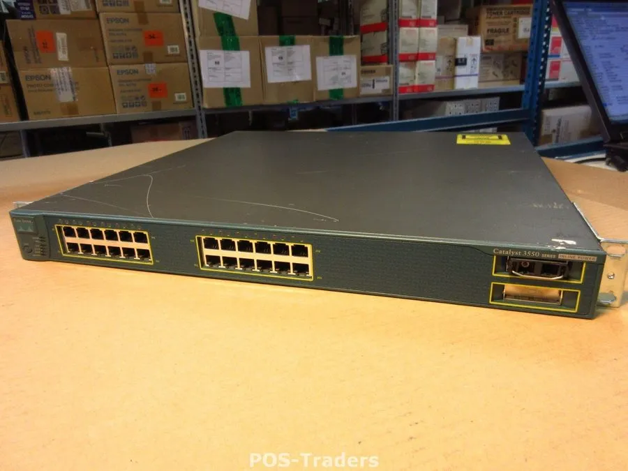 Коммутатор Cisco WS-C3550-24PWR-SMI Catalyst Switch 24 Port 10/100 PoE Fast Ethe