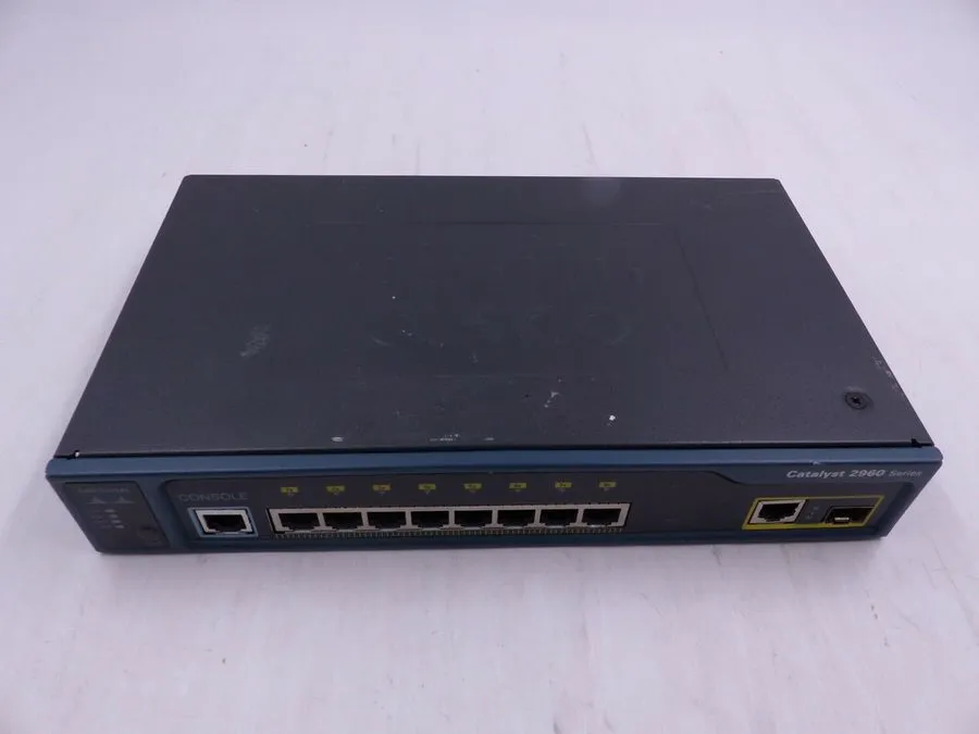 Коммутатор Cisco Catalyst (WS-C2960-8TC-L) 8-Ports External Switch Managed