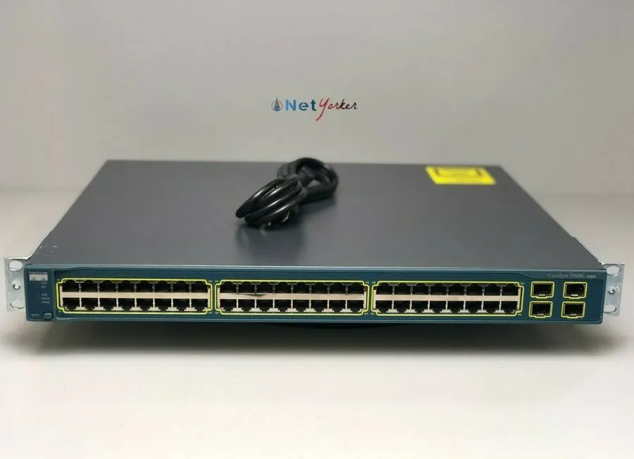 Коммутатор Cisco WS-C3560-48TS-E 48 Port FE 4x SFP Switch IPS Image Fully