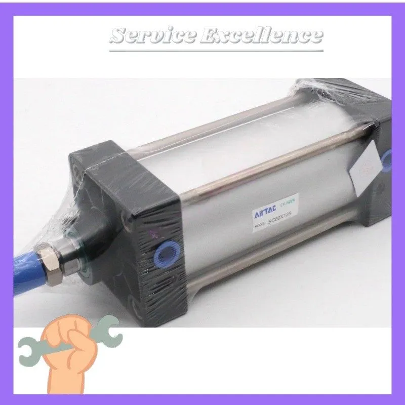Пневмоцилиндр AIRTAC Standard Pneumatic Cylinder SC80X125 — фото лота 1