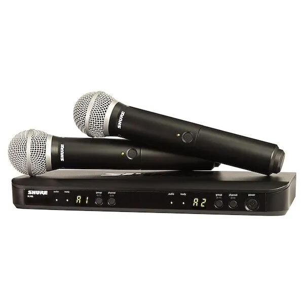 Радиосистема Shure BLX288/SM58 Dual Handheld Wireless SM58 Microphone System 202