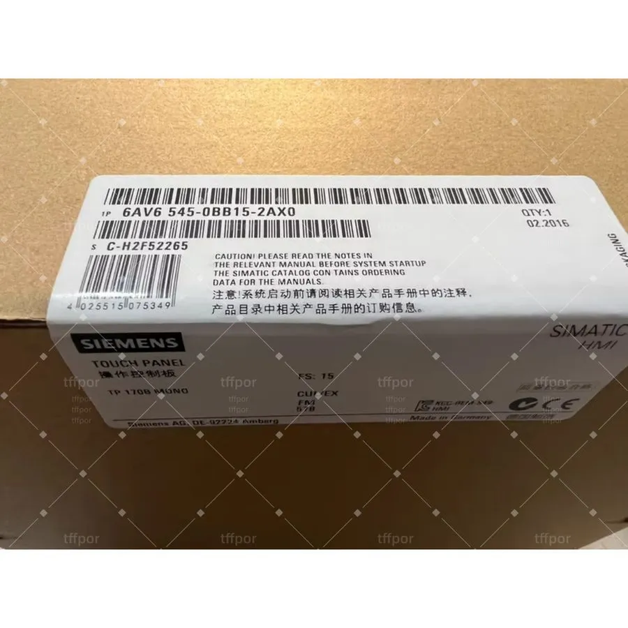 Панель оператора SIEMENS 6AV6545-0BB15-2AX0 TP170B MONO HMI TOUCH PANEL 24VDC