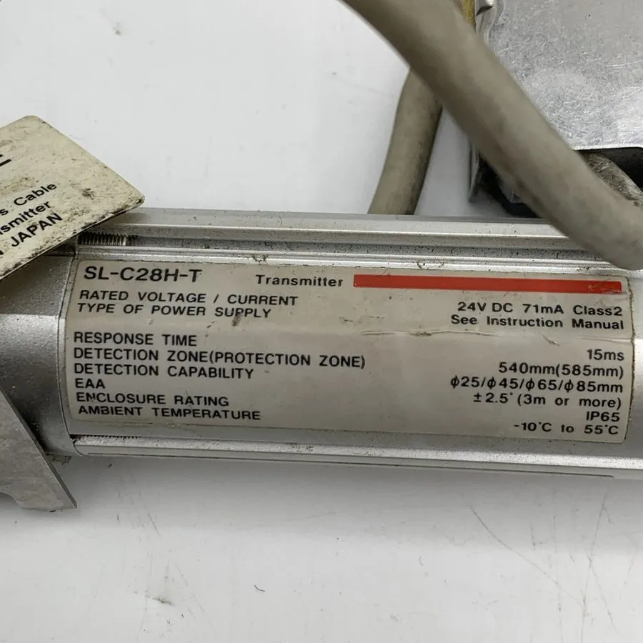 Световая завеса KEYENCE SL-C28H-T SL-C20H-T SAFETY LIGHT CURTAIN TRANSMITTER / R