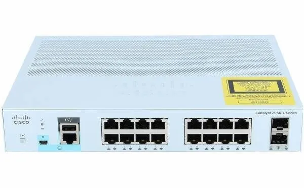 Коммутатор Cisco WS-C2960L-16TS-LL 16 Ports Managed Switch