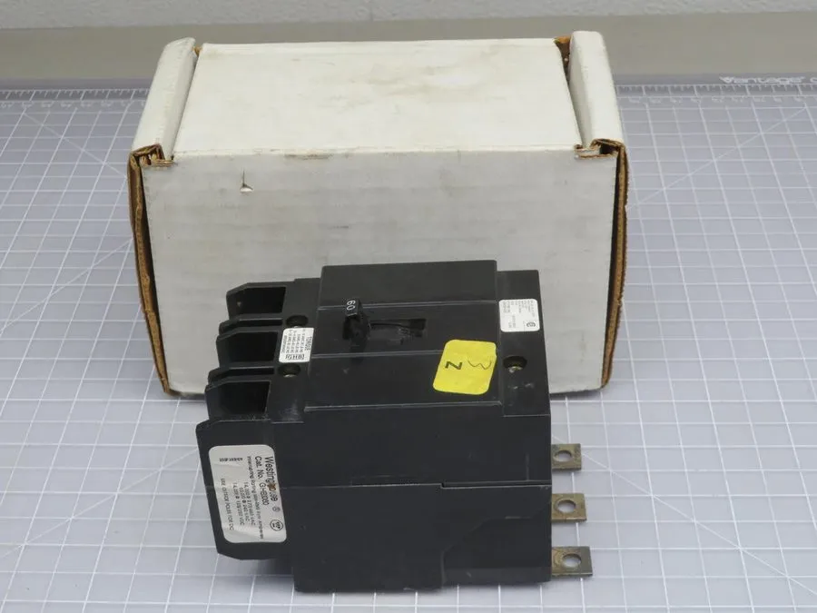 Автоматический выключатель EATON WESTINGHOUSE GHB3060 3 POLE 60 AMP 480v CIRCUIT