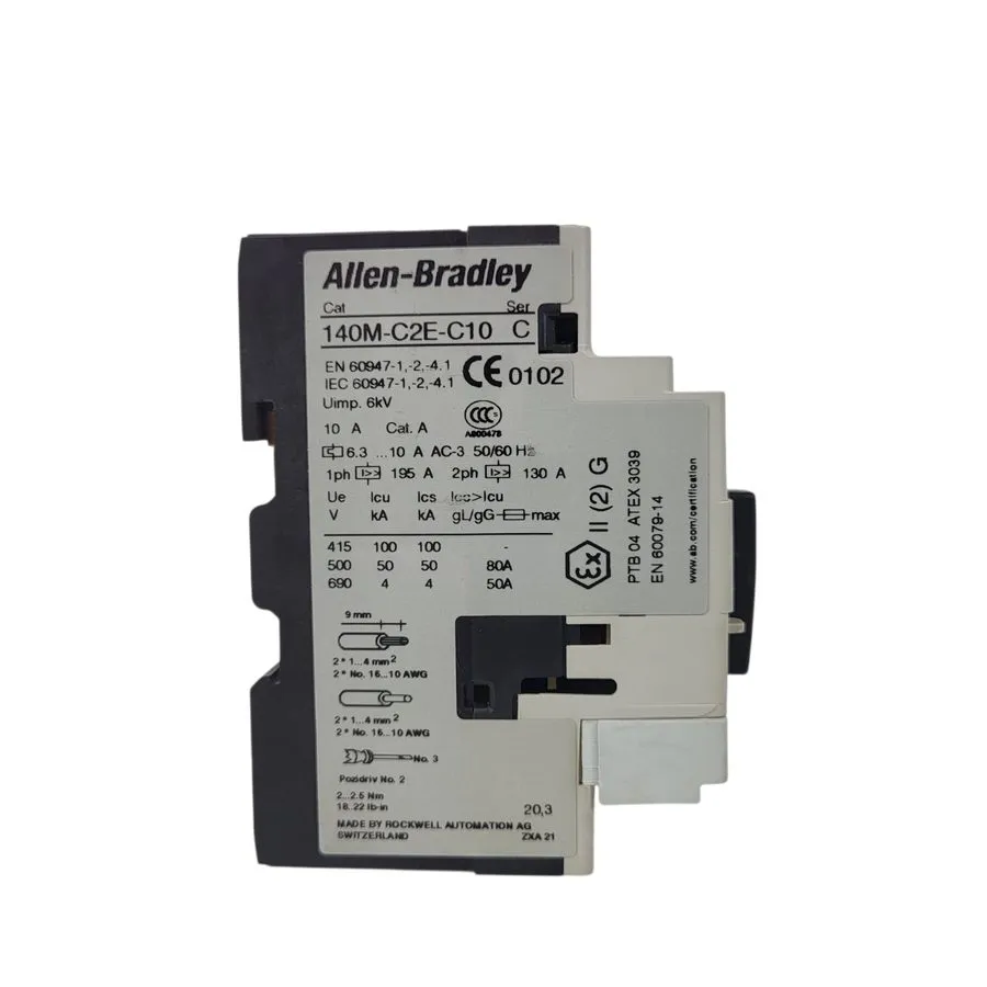 Автоматический выключатель Allen-Bradley 140M-C2E-C10 Motor Protection Circuit B