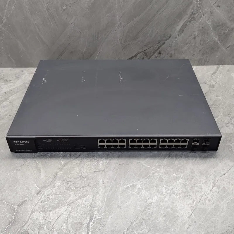 Коммутатор TP-Link TL-SG2424P POE Managed Switch 24-Port GIGABIT + 4x Combo SFP 
