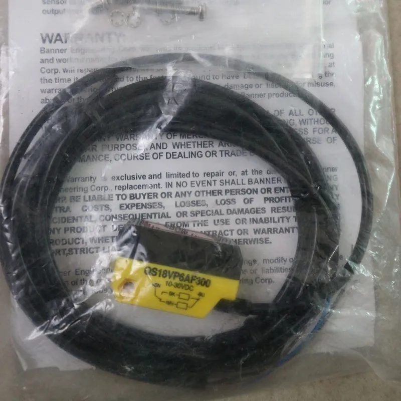 Фотоэлектрический датчик Photoelectric Sensor Banner QS18VP6AF300 iw