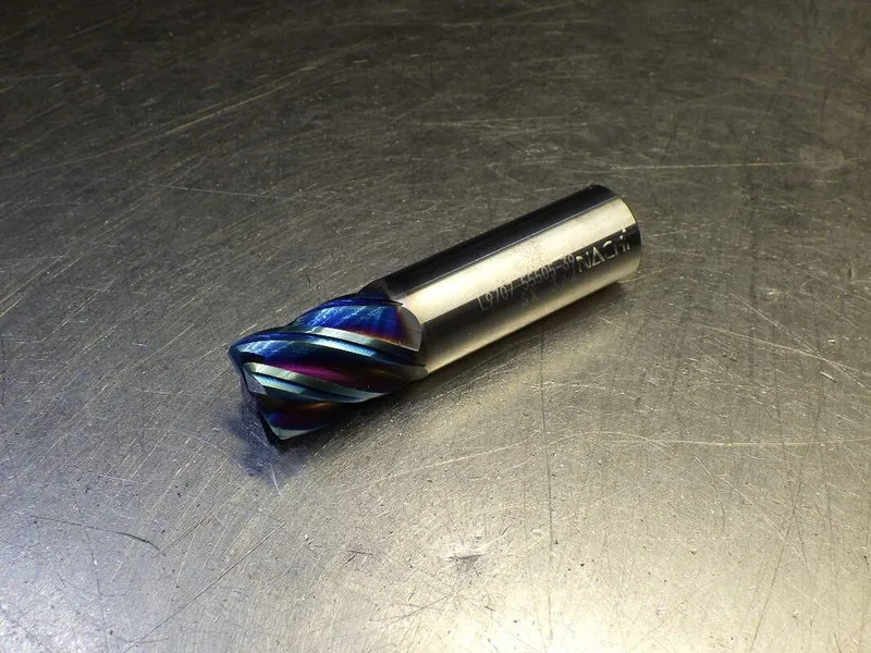 Режущий инструмент Nachi 1/4" 5 Flute Carbide Cr Endmill 1/4" Shank .06" R 41000
