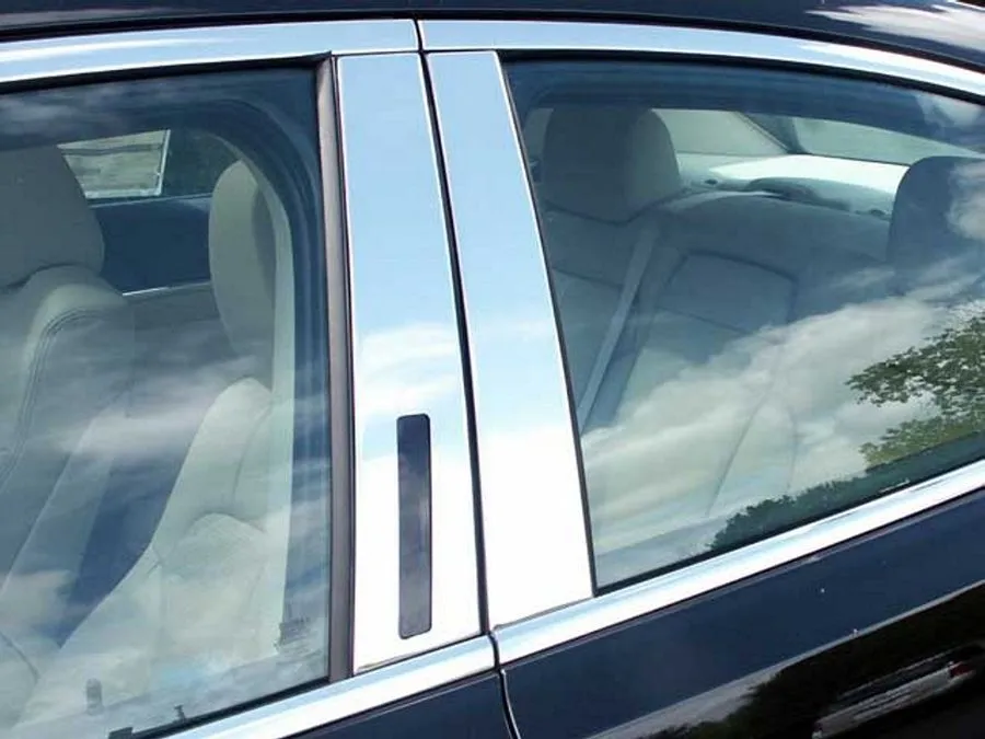Плата (FOR) 2009-2016 LINCOLN MKS Stainless Steel Pillar Post Trim. 4-door