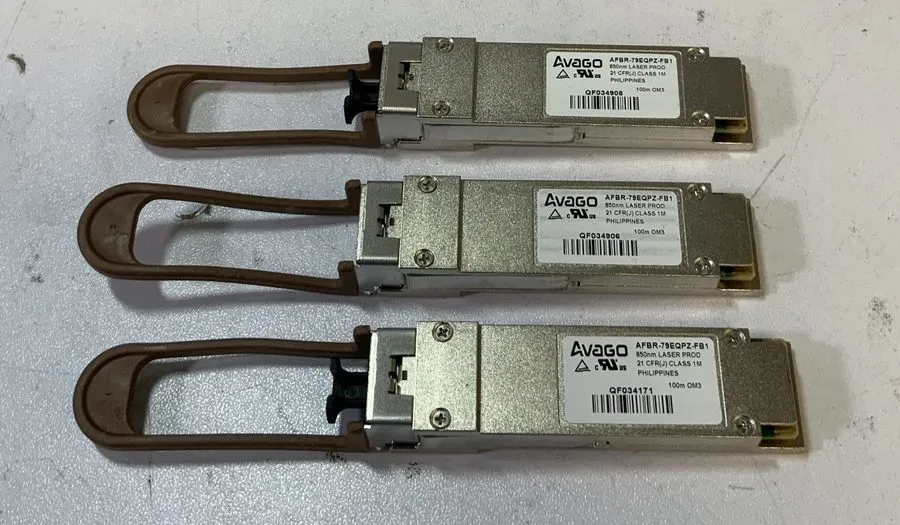 Трансивер AVAGO AFBR-79EQPZ-FB1 40GB 850NM 100m SR4 QSFP TRANSCEIVER