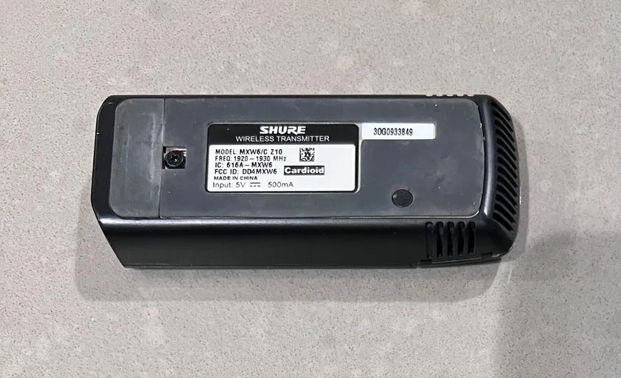 Радиосистема Shure MXW6/C Z10 Microflex Wireless Boundary Microphone Transmitter