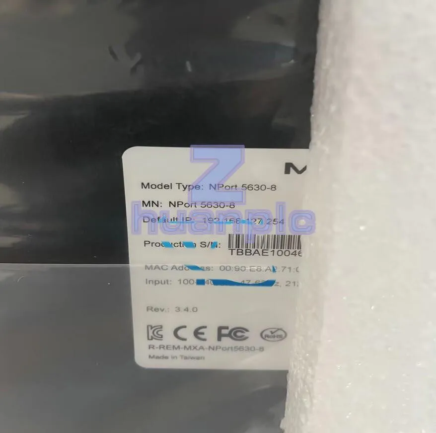 IIoT-устройство MOXA NPORT5630-8 8-port 422/485 Rack Serial Device Server