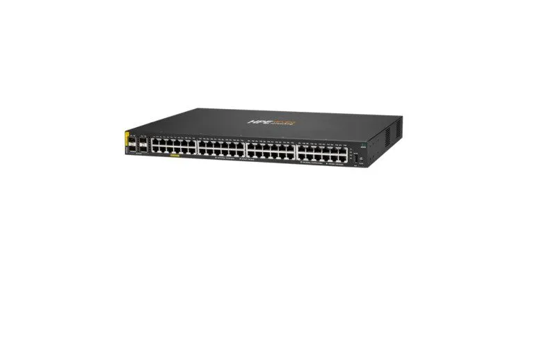 Коммутатор ArubaR8N85B Networking CX 6000 48p 10M/100M/1G Class4 PoE 4p SFP 1G 3 — фото лота 1