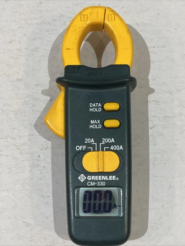 Тестер GREENLEE AC CLAMP METER 400a CAT III 600v CM-330