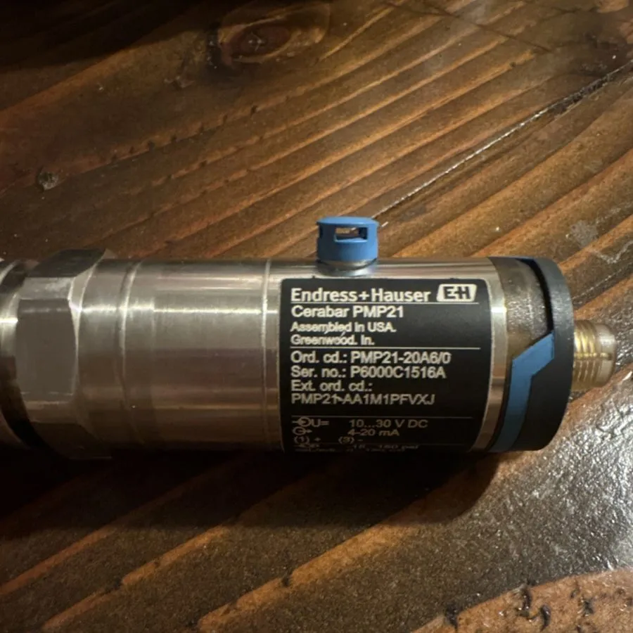 Датчик давления Endress+Hauser Cerabar Gauge Pressure Sensor PMP21-20A6/0 DC Con — фото лота 1