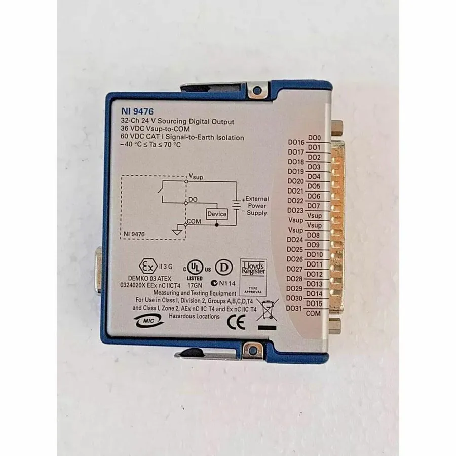 Модуль ввода-вывода National Instruments NI9476 32-Channel C Series Digital Modu