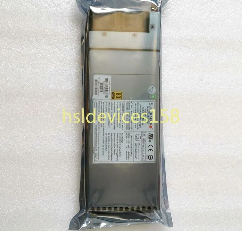 Блок питания SuperMicro PWS-1K41P-1R 1400W 1U 80Plus Gold Hot-Swap