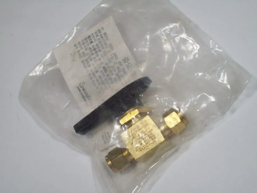 Клапан swagelok lever B-43S4 3000 PSI 1/4” LEVER VALVE