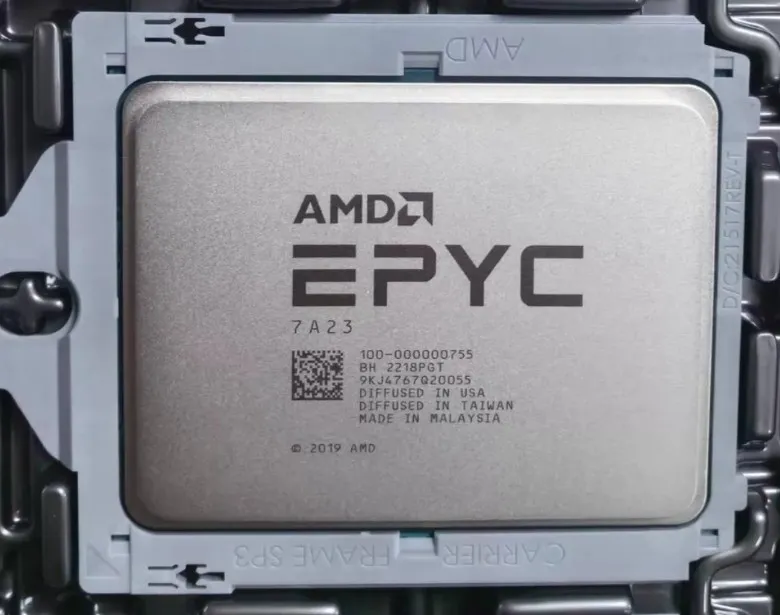 Сервер AMD EPYC 7A23 CPU 48 Cores 96 Threads 2.65GHz SP3 192MB Server Processors