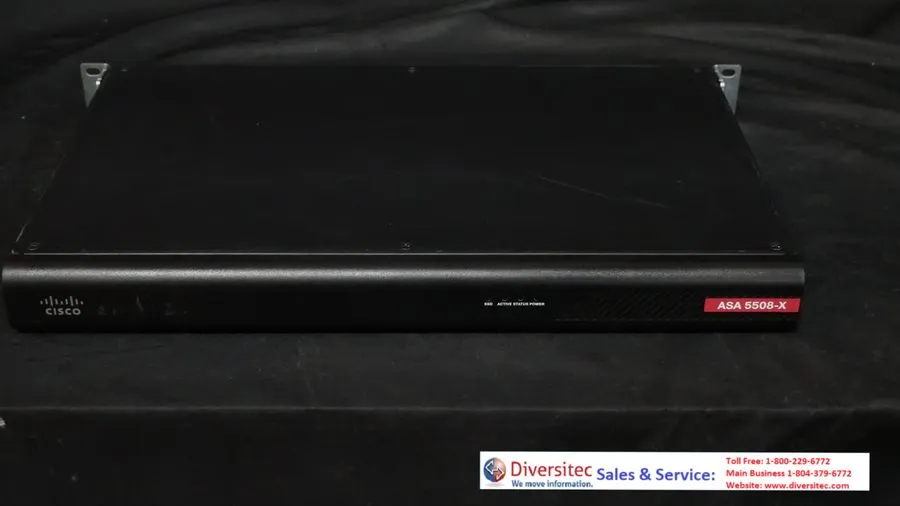 Межсетевой экран ASA5508-K9 CISCO ASA 5508-X Security Appliance with FirePOWER S