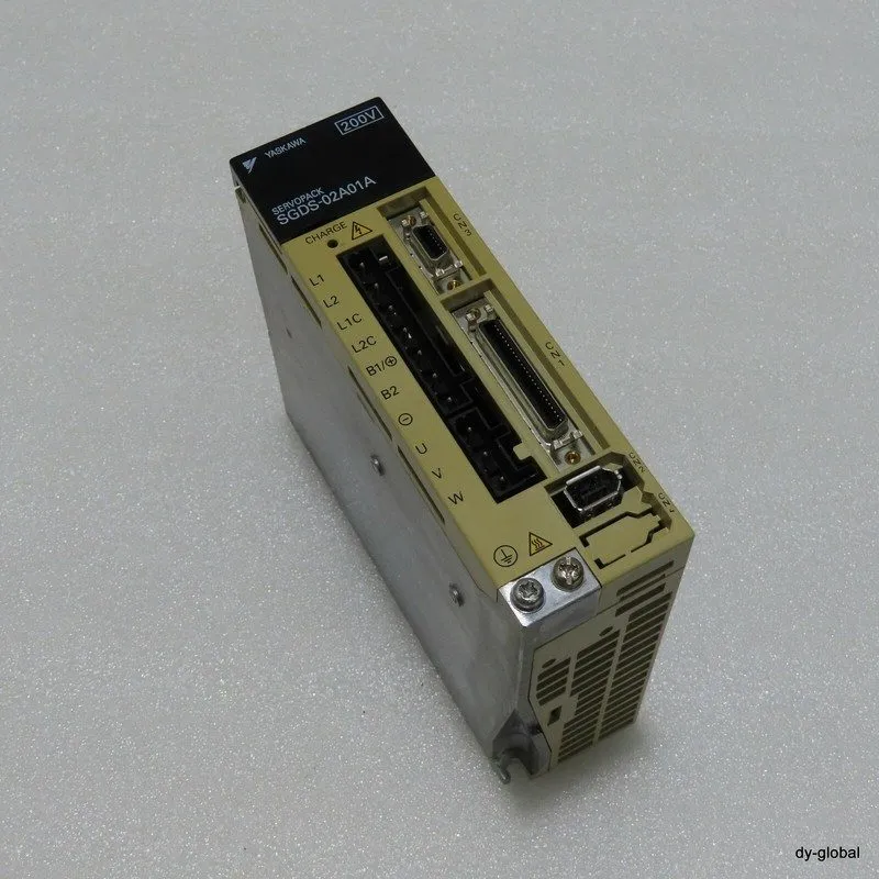 Сервопривод YASKAWA missing connector discolored SGDS-02A01A SERVOPACK DRV-I-292