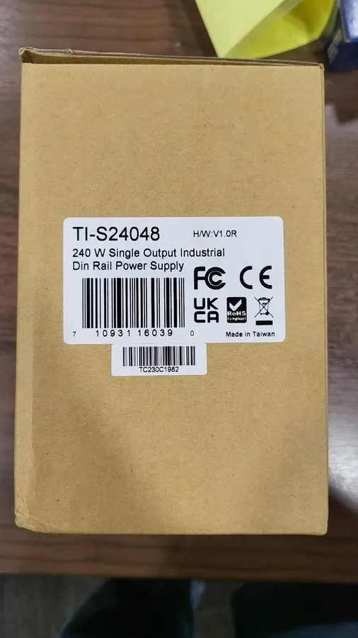 Блок питания MEAN WELL SDR-240-48 240W/5A DIN-Rail 48VDC Industrial Power Supply — фото лота 2