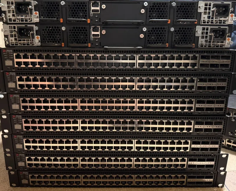 Трансивер ICX7750-48C Ruckus ICX 7750 with 48×RJ45 6× 40GbE QSFP Dual Power