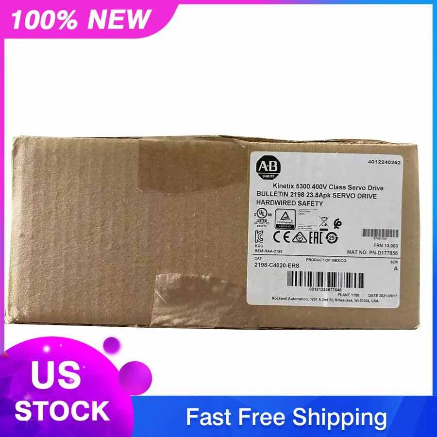 Сервопривод 2198-C4020-ERS Allen Bradley Kinetix 5300 400V Class Servo Drive