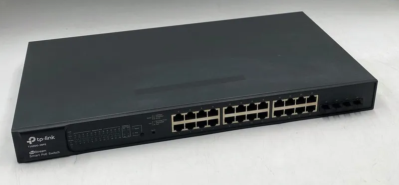 Коммутатор TP-Link T1600G-28PS JetStream 24-port Gigabit smart PoE+ Switch