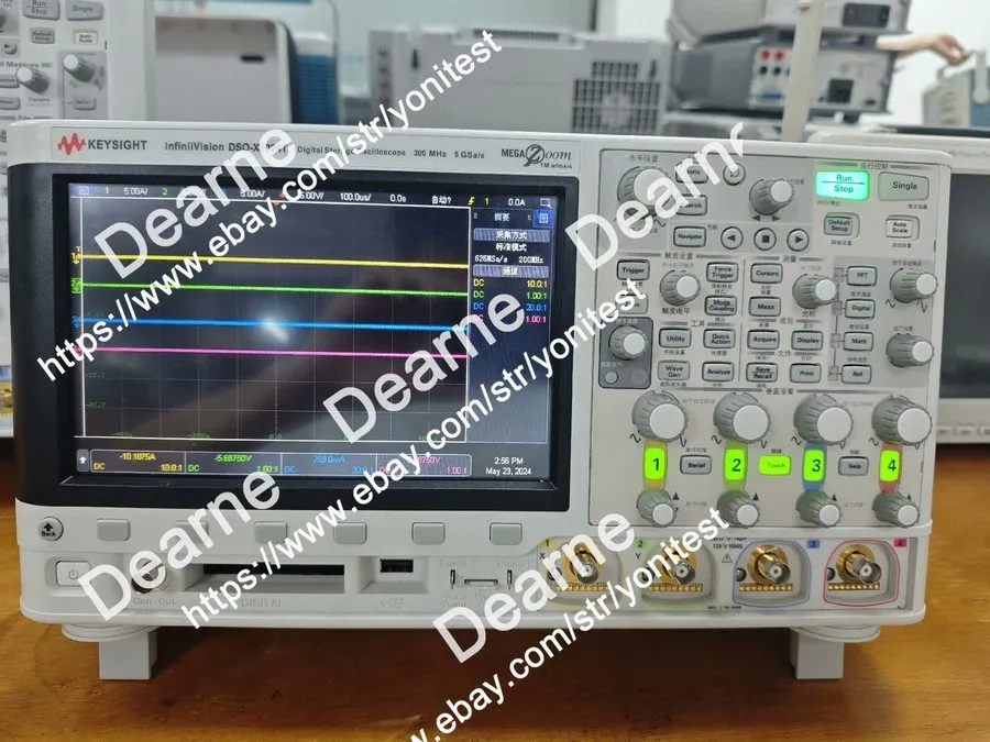 Тестер hp/AGILENT/ Keysight InfiniiVision DSOX3034T Oscilloscope w/ WaveformGene