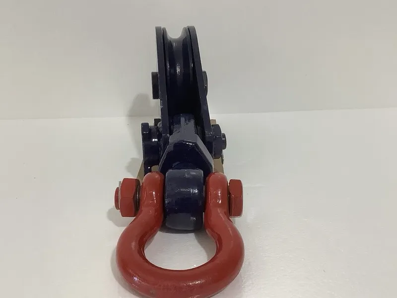 Такелажная скоба 12 Ton Snatch Block, 8”, 7/8” Wire Rope Size, H421BB, Bronze Bu — фото лота 1