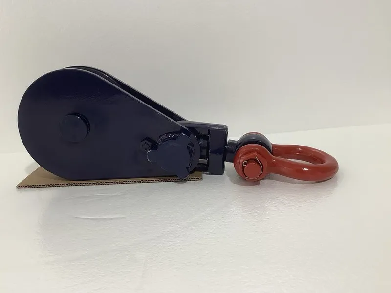 Такелажная скоба 12 Ton Snatch Block, 8”, 7/8” Wire Rope Size, H421BB, Bronze Bu — фото лота 2