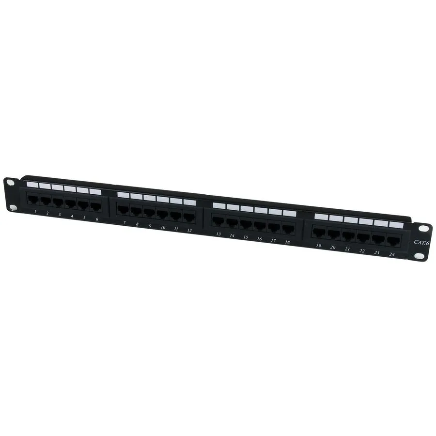 Патч-панель StarTech 24 Port 1U Rackmount Cat 6 110 Patch Panel (C6PANEL24)