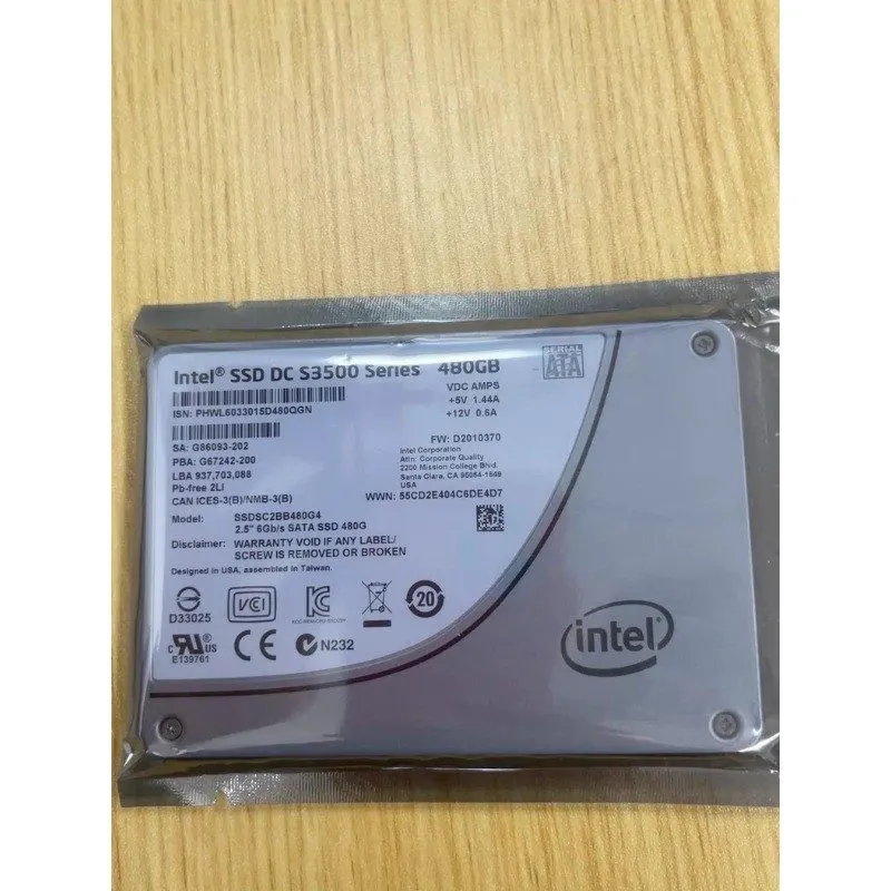 SSD-накопитель Intel DC S3500 480GB SSD 2.5 inch 6Gb/s SATA Solid State Drive SS