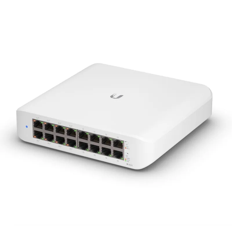 Коммутатор Ubiquiti Networks 45W UniFi 16-Port PoE Switch White (USW-Lite-16-PoE