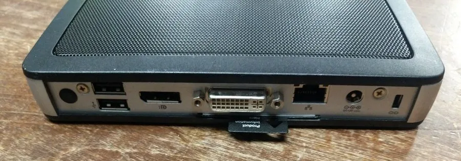 Тонкий клиент Dell WYSE Zero Thin Client PxN P25 TERA2 512R RJ45 US 909569-01L