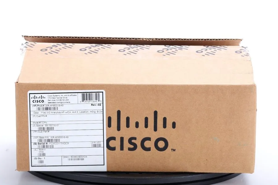 Точка доступа Wi-Fi Cisco Aironet Air-AP4800-B-K9 Wireless Access Point 802.11ac