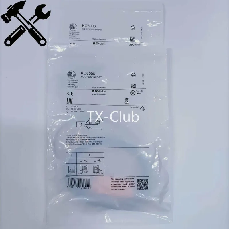 Датчик приближения KQ6006 Capacitive Proximity Sensor — фото лота 1
