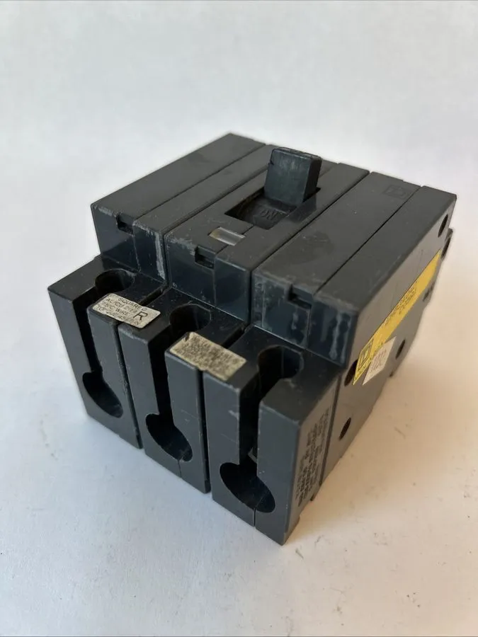 Автоматический выключатель SQUARE D EHB34040 EHB 3 POLE 40 AMP 480v NEHB CIRCUIT — фото лота 2