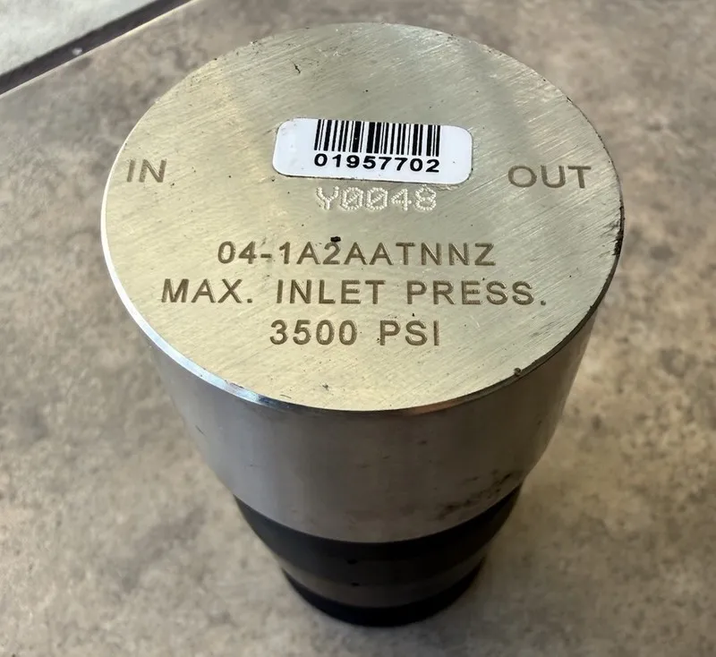 Трубопроводная арматура Tescom Back Pressure Regulator 3500 PSI 04-1A2AATNNZ — фото лота 1