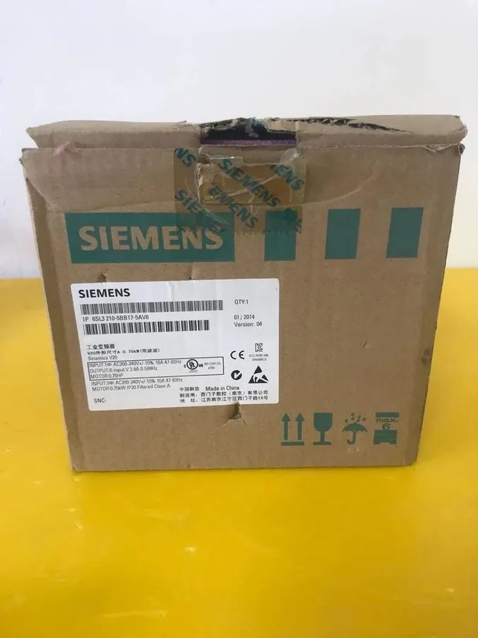 Частотный преобразователь SIEMENS SINAMICS V20 6SL3210-5BB17-5AV0