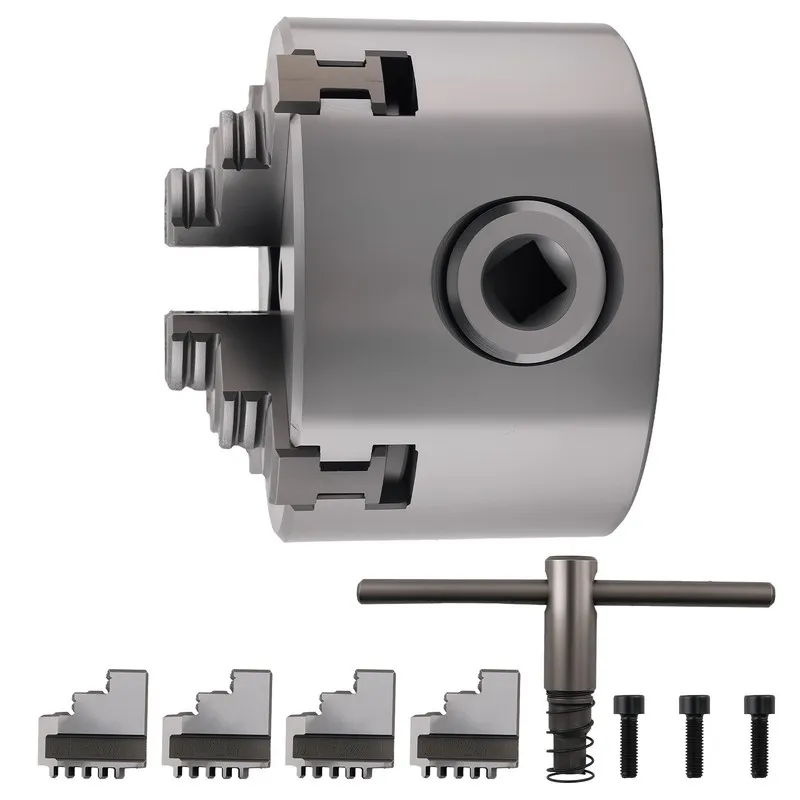 Режущий инструмент 4 Jaw Lathe Chuck K12-80 80mm Self Centering